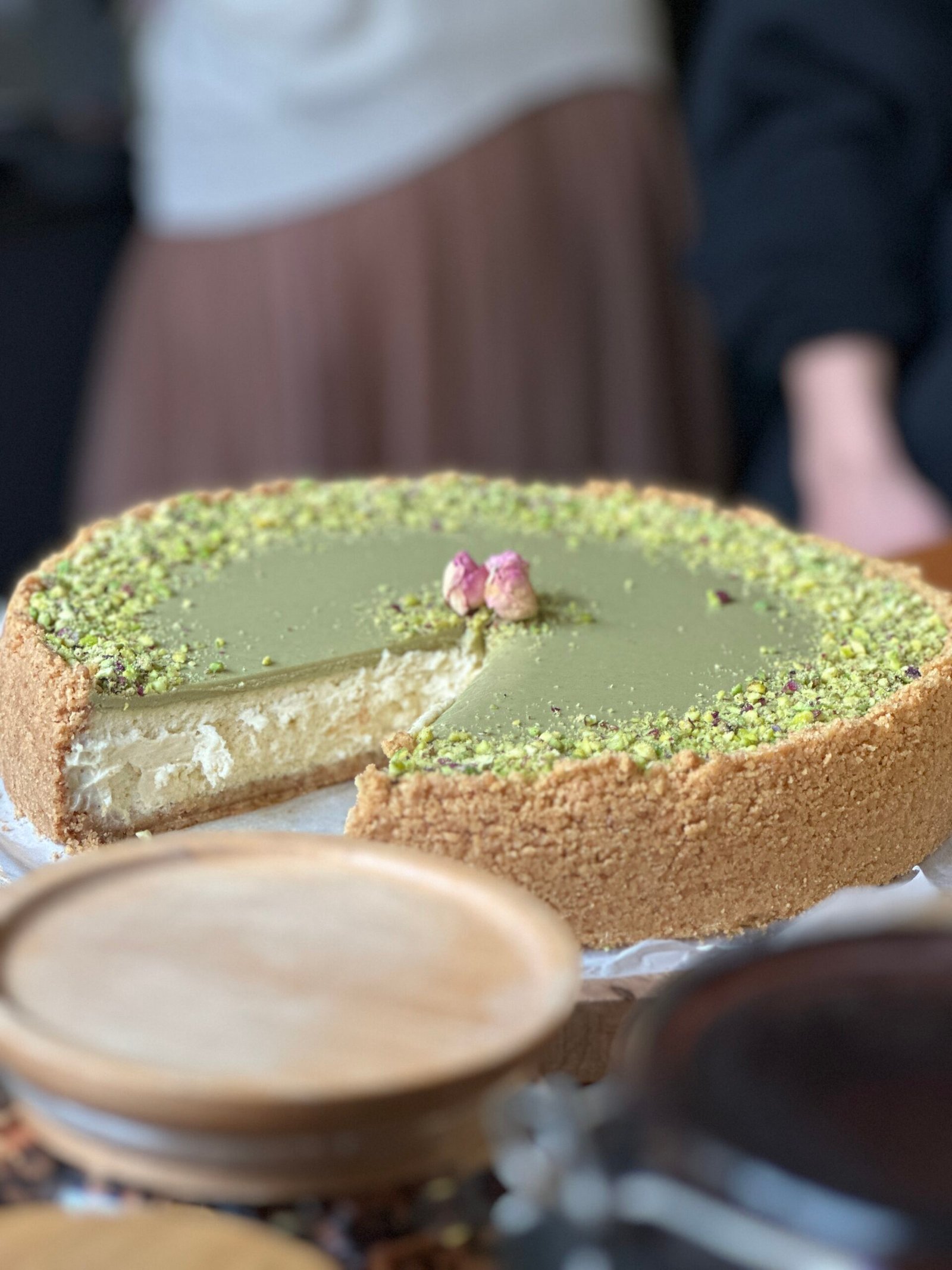 IMG_2350 Photo of our Pistachio cheesecake